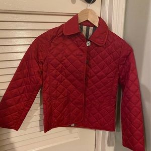 Girls size 8 Burberry jacket in great condition.  Worn few times